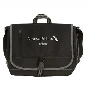 American Airlines Inflight Flight Attendant Messenger Crossbody Purse Bag